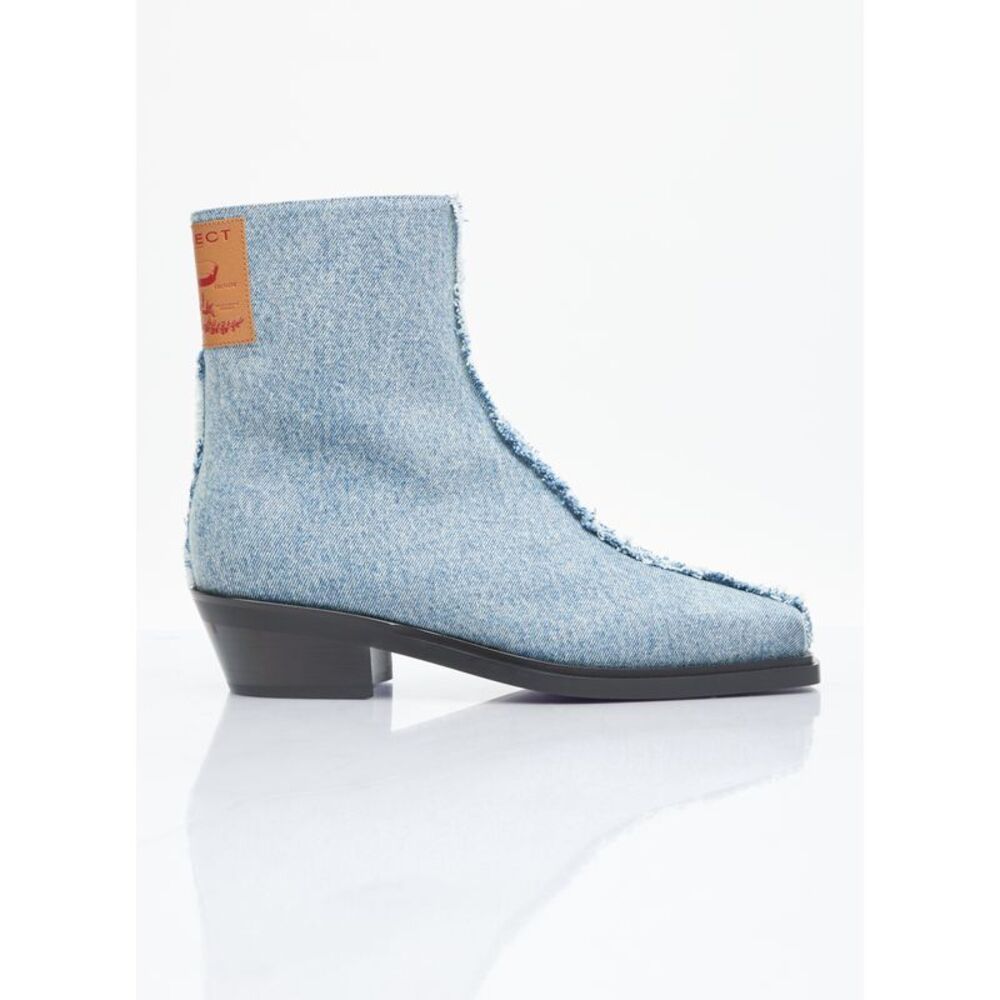 Y/Project Men Denim Ankle Boots